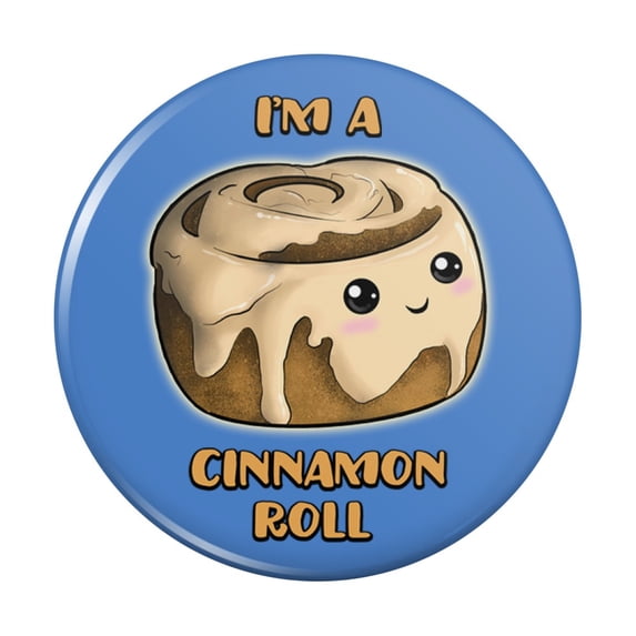 I'm A Cinnamon Roll Kawaii Kitchen Refrigerator Locker Button Magnet