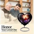 thumbnail image 5 of Cardinal Bird Urns for Ashes Adult Male/Female - Cremation Heart Urns - Burial Cardinal Bird Theme Funeral Urn with Secure Lid - Baby Urn for Ashes Adult Male10inch, Large - 1Pcs, 5 of 6