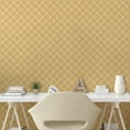 thumbnail image 3 of Ambesonne Retro Peel & Stick Wallpaper for Home, Classic Damask Victorian, 13"x100", Pale Brown, 3 of 6