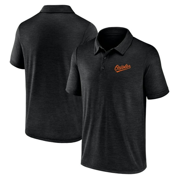 Men's  Black Baltimore Orioles Lightweight Unstoppable Polo