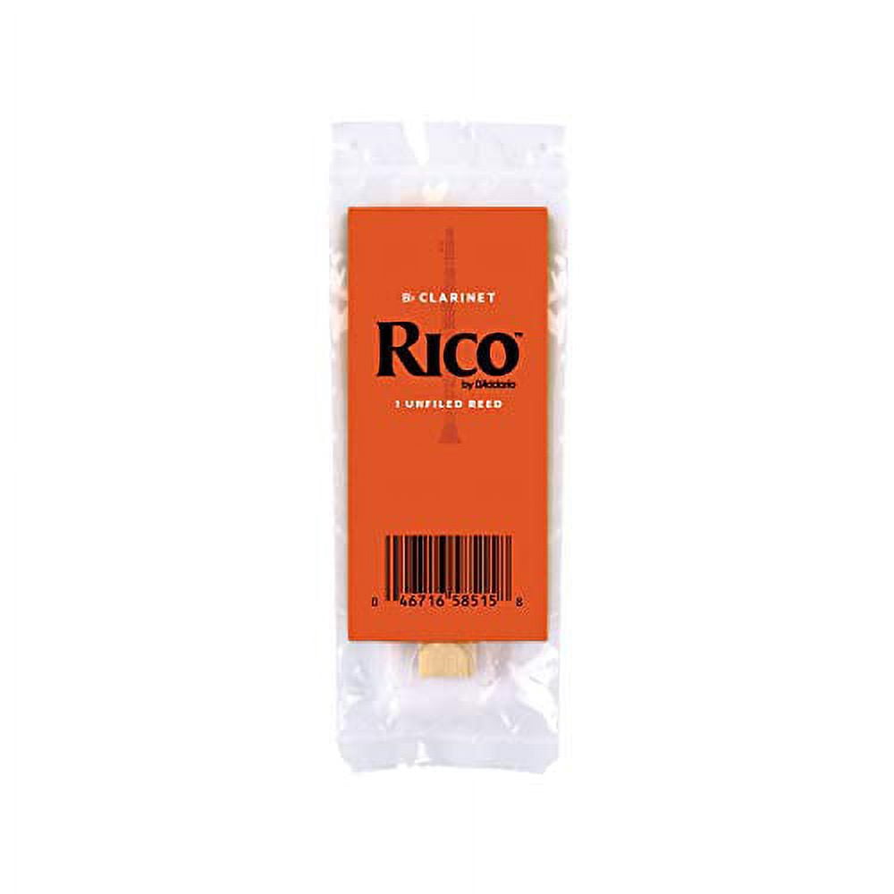 Rico by D'Addario Bb Clarinet Reeds, Strength 3.0, 50-pack