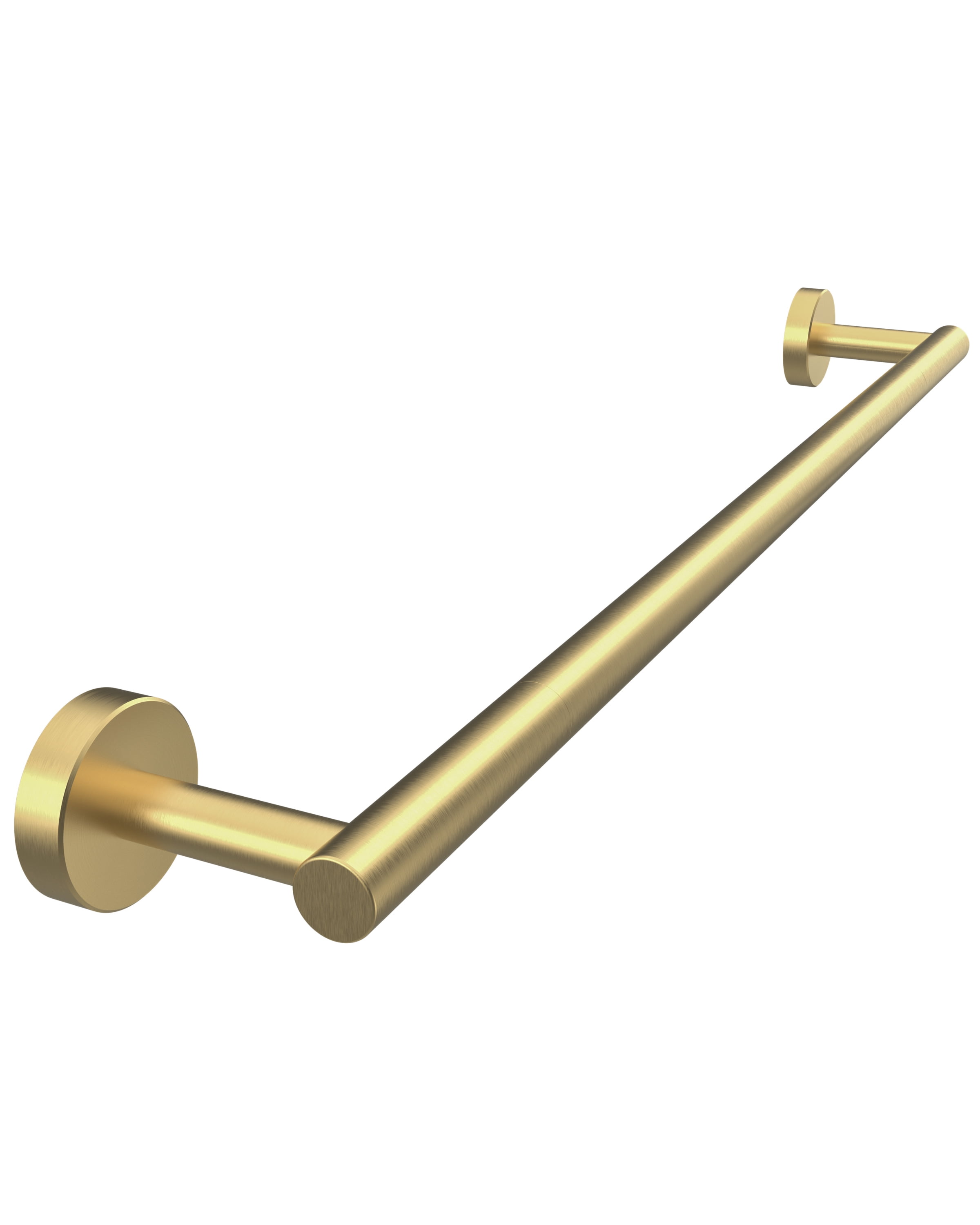 24inch Wall Mounted Towel Bar for Kitchen and Bathroom, Brushed Gold