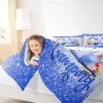 thumbnail image 4 of Homewish Happy Camping Full Size Comforter Sets,Camper Theme Bedding Comforter Set,Rustic Flower Floral Bedding Sets For Children,Microfiber Bedroom Decor Reversible,3 Pieces, 4 of 8