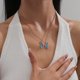thumbnail image 3 of Collar de mariposa para mujer collar con colgante de mariposa collar de mariposa para mujer cadena BFF de aleación collar de amistad para 2 niñas collar con colgante de ANGGREK Otros, 3 of 7