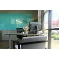 thumbnail image 2 of Ghent Desktop Free Standing Glass Protection Screen, Frosted, 24"H x 59"W, 2 of 2
