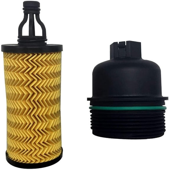 iFJF 311401 Oil Filter and Housing Cap Replacement for Maserati V6 3.0L Ghibli 2014-2019 Quattroporte 2014-2019 Lavante 2017-2020 Replaces 298939 000311401