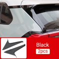 thumbnail image 3 of Alerón lateral para ventana trasera de coche, accesorios híbridos de ABS, color negro brillante, 2 piezas, para Toyota RAV4 2019 2020 2021 2022 2023 RAV 4 XA50, 3 of 5