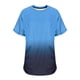 thumbnail image 3 of Tops Cortos para Mujeres, Cintura Plisada Cuello Redondo Tamaño Grande Camiseta de Manga Corta Top Casual Hecha de Estante de Imitación, Camisetas Casuales de Mujer, 3 of 6