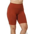 thumbnail image 4 of TheLovely Women & Plus Workout Yoga Running Compression Exercise Biker Shorts with Side Pockets, 4 of 4