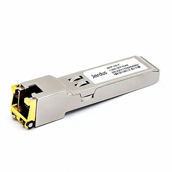 Jeirdus pour Juniper QFX-SFP-1GE-T EX-SFP-1GE-T 1000BASE-T RJ45 Module Émetteur-Récepteur Cuivre SFP