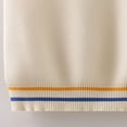 thumbnail image 5 of SERTGUTR Boys V Neck Sweater Vest, Striped Ribbed Trim Sleeveless Knit Pullover, School Uniform Classic Fit, Everyday Layering Top, 5 of 7