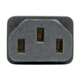 thumbnail image 2 of Eaton Tripp Lite Series IEC C8 to IEC C13 Power Cord Adapter - 10A, 125V, Black - Power connector adapter - IEC 60320 C8 to power IEC 60320 C13 - AC 125 V - 10 A - black - North America, 2 of 3