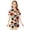 p-11Beige35, variant on CAIVO Girls Halloween Printed Imitation Silk 2 Piece Pajama Sets Lapel Short Sleeve Button Down Shirt With Shorts Pjs