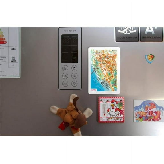 TestPlay 3299 California Raised Relief Map, Unframed - Souvenir Size