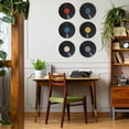 thumbnail image 3 of unbranded 3Jgo Etiquetas Adhesivas De Vinilo Para Pared Con De Disco Para Interior Retro, 3 of 8