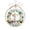 #3E, variant on Acrylic Sea Glass Christmas Tree Ornament 3.15in,Beach Themed Hanging Decor for Household Gift