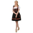 thumbnail image 6 of Dirndl Trachten Haus 3 Piece Short Black German Oktoberfest Dirndl Dress 4, 6 of 13
