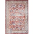 thumbnail image 2 of Nourison Fulton Vintage Red 5' x 7' Area Rug, (5x7), 2 of 8