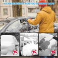thumbnail image 4 of Car Snow Scraper and Brush, 2-in-1 Snow Brush and Ice Scraper Detachable Car Scraper Snow Brush Set Car Snow Remover with Foam Grip Snow Removal Tool for Cars/Doors/Windows/Windshields, Red, 4 of 7