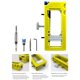 thumbnail image 3 of Jig Bisagra de Puerta, Plantilla de Enrutador de Puerta Compacta Resistente Ajustable Para La Instalacia de Cerraduras, 3 of 7