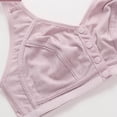 thumbnail image 5 of Gytharion Women's Front Closure Plus Size Bras Wireless Adjustable Bras Printed Comfortable Everyday Bras,36B/C-46B/C, 5 of 8