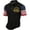 Black, variant on 250Th Anniversary USA Shirt Men's Short Sleeve Patriotic Polo Shirt Stars and Stripes Print Knit Casual Comfort Fit Commemorative Graphic Collared Shirt Independence Day Celebration Army Green L