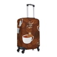 thumbnail image 3 of Bixox Washable Sloths Need More Coffee Printed Luggage Cover, Fashion Suitcase Protector Fits for Small luggage, 3 of 8