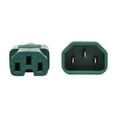 thumbnail image 5 of Tripp Lite 2ft Heavy-Duty Computer Power Cord (IEC-320-C14 to 320-C15), Green, 5 of 8
