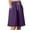 A2-Purple, variant on adviicd Shorts for Women Trendy 2025 Summer Elastic High Waisted Wide Leg Business Casual Dressy Shorts with Pockets,Blue S
