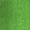 thumbnail image 1 of Ahgly Company Indoor Square Oriental Green Industrial Area Rugs, 3' Square, 1 of 4