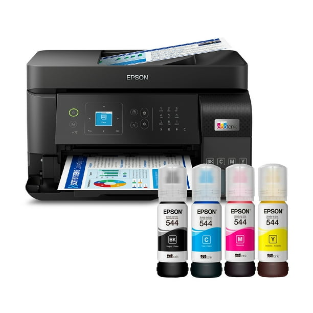 MULTIFUNCIONAL EPSON L5590 ECOTANK USB WIFI ETHERNET + KIT TINTAS EPSON T544