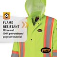 thumbnail image 3 of 5894 Flame Resistant PU Stretch Hi-Viz Waterproof Jacket, 3 of 9
