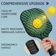 thumbnail image 4 of Pickleball Paddles Set Of 1, Fiberglass Surface, Animal, Leopard Print, 1 Paddle, 2 Balls & Bag, 4 of 5