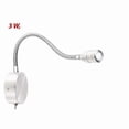 thumbnail image 2 of Lunartec Gooseneck Bed Lamp: LED bed & reading lamp with gooseneck, wall mounting, 3 W, cool white (Reading Lamp Bed Gooseneck) style301, 2 of 5