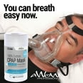 AWOW Professional CPAP Mask Cleaning Wipes, Unscented, 100 Cotton, 62