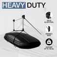 thumbnail image 3 of StoreYourBoard Cargo Box Ceiling Storage Hoist, Heavy Duty Holds 150 lbs, Rooftop Carrier Garage Pulley System, 3 of 9