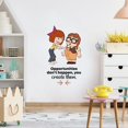 thumbnail image 2 of Opportunities Up Carl Life Quote Cartoon Quotes Decors Wall Sticker Art Design Decal for Girls Boys Kids Room Bedroom Nursery Kindergarten Home Decor Stickers Wall Art Vinyl Decoration (20x12 inch), 2 of 2