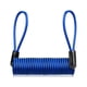 thumbnail image 2 of Eigraketly Cuerda de tira de alambre de acero resistente al agua puerto de Metal tiras compactas resistente al desgaste estable bloqueo de freno Ciclismo Azul, 2 of 6