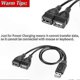 thumbnail image 5 of Dual USB 2.0 A to Y Splitter Cable Adapter for Data Connection, 5 of 5