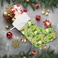 thumbnail image 5 of Coolnut Christmas Stockings 2PCS,Cute Frog Big Xmas Stockings Gift Decorations and Party Supplies,Used for Fireplace Decoration Socks Christmas Tree Decoration, 5 of 7