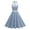 Light Blue, variant on Efsteb Women Vintage Dresses Polka Dots Halter Cocktail Swing Dress Buttons 1950s Prom Sleeveless Evening Dress (Light Blue,M)