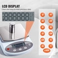 thumbnail image 3 of Analytical Balance, 2000g x 0.01g Accuracy High Precis Lab Scale, 13 Units Convers Electronic Scientc Laboratory Scale, LCD Display Digital Jewelry Weighing Scale for Lab, Jewelry, 3 of 5