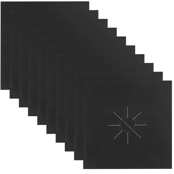 10PCS Stove Burner Cover Washable Stove Liner Protector Gas Range Protector