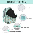 thumbnail image 4 of German Shepherd Dog and Music Backpack for School,Cute School Bag,Schoolbag with Adjustable Shoulder Straps & Padded Back,15.3"x11"x7.1".﻿, 4 of 6