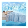 thumbnail image 5 of Large Cooling Blanket for Sleepers Dual-Sided Soft&Lightweight Summer Bedding Polyester Woven Quilted Throw, 5 of 5