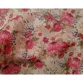 thumbnail image 4 of oneOone Silk Tabby Light Beige Fabric Stripe|Leaves & Floral Artistic Diy Clothing Quilting Fabric Print Fabric By Yard 42 Inch Wide, 4 of 4