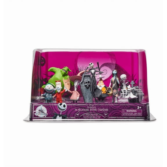 Disney The Nightmare Before Christmas Deluxe Play Set Cake Topper New with Box