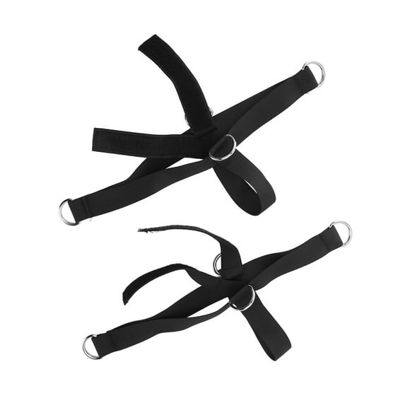 Correa de Abrenamiento de Flexor de Cadera, Extensión de Pierna de 2 piezas con flexor de la Cadera que aumenta la correa para mejorar la flexibilidad para el gimnasio