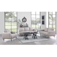thumbnail image 2 of Kester Recessed Track Arm Loveseat Beige, 2 of 2