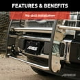 thumbnail image 5 of ARIES 6057-2 1-1/2-Inch Polished Stainless Steel Grille Guard, No-Drill, Select Honda Ridgeline, 5 of 5